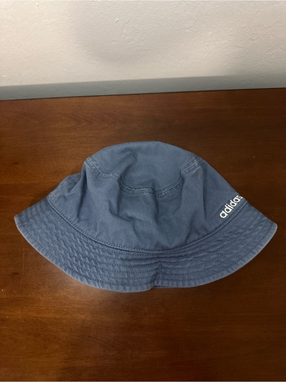 adidas Navy Bucket Hat with Subtle Logo